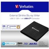 Verbatim Zewnętrzna nagrywarka Blu-Ray, 43889, USB 3.1, USB-C, 25GB MDISC NEMOKAMAI