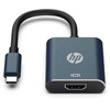 HP Video adapter, DHC-CT202, USB C (M) - HDMI F, juoda, Hewlett-Packard
