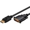 Nezatříděno Vaizdo kabelis DisplayPort M - DVI (24+1) M, 2m, paauksuotos jungtys, juodas, EOL