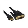 Vaizdo kabelis DVI (18+1) M - HDMI M, 2m, paauksuotos jungtys, juodas, su logotipu, EOL