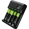 Rinkinys Žalias Cell GC VitalCharger i baterie 2xAA 2000mAh 2xAAA 800mAh