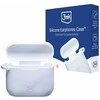 3mk silikoninis AirPods 3 dėklas ausinėms baltos spalvos