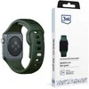 3mk silikoninis dirželis laikrodžiui Apple Watch 38 / 40 / 41 mm - žalios spalvos