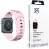 3mk silikoninė apyrankė Apple Watch 42 / 44 / 45 / 49 mm - rožinės spalvos