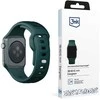 3mk silikoninis dirželis laikrodžiui Apple Watch 38 / 40 / 41 mm - žalios spalvos