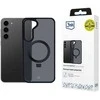 Dėklas 3mk Smoke Case Mag&amp;Stand, skirtas Samsung Galaxy S24 – juodas