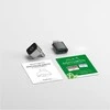 Adapteris automobilinis 4smarts transmiter Bluetooth Carplay/Android Auto sidabrinė