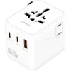 4smarts Nomad GaN 20W 2C+1A kelioninis adapteris, baltas