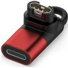 Adapteris Lightning Beline laikrodžio įkrovimui Garmin raudonas spalvos
