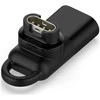 USB-C adapteris „MajesticLine“, skirtas „Garmin“ laikrodžių įkrovimui, juodas