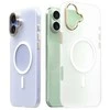 Dėklas Araree etui Aero Frame iPhone 16 6.1"przeźroczysty-matinė/clear matt AR20-02119B