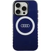 Dėklas Apple iPhone 15 Pro Audi IML Big Logo MagSafe (AU-IMLMIP15P-Q5/D2-BE) mėlynos spalvos