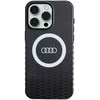 Dėklas Apple iPhone 15 Pro Max Audi IML Big Logo MagSafe (AU-IMLMIP15PM-Q5/D2-BK) juodos spalvos
