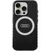 Dėklas Apple iPhone 15 Pro Audi IML Big Logo MagSafe (AU-IMLMIP15P-Q5/D2-BK) juodos spalvos
