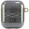 Apple AirPods 1 / 2 Audi IML Geometric Pattern Cover (AU-IMLAP-A6/D3-GY) dėklas ausinėms pilkos spalvos