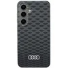 Audi IML Stitching Pattern MagSafe S24 S921 dėklas telefonui juodos spalvos AU-IMLMS24-Q5/D3-BK