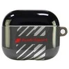 Apple AirPods 3 Audi IML Sport Cover (AUS-IMLAP3-RSQ/D1-BK) dėklas ausinėms juodos spalvos