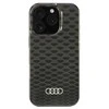 Apple iPhone 16 Pro Audi IML Stitching Pattern MagSafe (AU-IMLMIP16P-Q5/D3-BK) dėklas telefonui juodos spalvos
