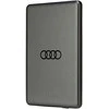Powerbank Audi Big Logo MagSafe indukcinis 15W 5000mAh - pilkos spalvos