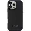Apple iPhone 16 Pro Max Audi Silicone (AU-LSRIP16PM-Q3/D1-BK) dėklas telefonui juodos spalvos