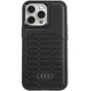 Apple iPhone 13 Pro Max Audi Synthetic odinis dėklas MagSafe (AU-TPUPCMIP13PM-GT/D3-BK) juodos spalvos