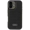 Apple iPhone 16 Plus Audi Synthetic Leather (AU-TPUPCMIP16M-GT/D3-BK) dėklas telefonui juodos spalvos