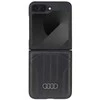 Samsung Galaxy Z Flip6 Audi Synthetic Leather (AU-TPUPCFlip6-Q5/D1-BK) dėklas telefonui juodos spalvos