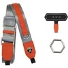 Audi Universal Lamborghini D1 Crossbody Webbing Strap oranžinės spalvos