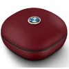 Ausinės Belaidės earphone ENC BMW TWS Leather Metal Logo BMW001139 raudona