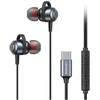 Ausinės stereo USAMS EP-48 USB-C tarnish