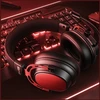 Ausinės su lankeliu ant galvos belaidės AWEI AT36 Bluetooth 5.4 su mikrofonu juoda