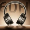 Ausinės su lankeliu ant galvos belaidės AWEI AT30 Bluetooth 6.0 juoda