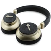 Ausinės su lankeliu ant galvos Guess Bluetooth ENC 4G Auksinė Script Metal juoda
