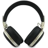 Ausinės su lankeliu ant galvos Guess Bluetooth ENC Metal Grained Triangle Logo juoda