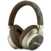 Ausinės su lankeliu ant galvos Guess Bluetooth ENC 4G Auksinė Script Metal ruda