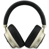 Ausinės su lankeliu ant galvos Guess Bluetooth ENC 4G Auksinė Script Metal juoda