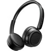 USAMS SR01 Bluetooth 5.3 ANC ant ausų dedamos ausinės juodos spalvos