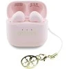 Ausinės TWS Guess Glossy Effect Printed Classic Logo & Charm rožinės spalvos
