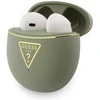 Belaidės ausinės Guess TWS GUTWSA15HETN (Small Round Script Print) khaki