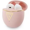 Belaidės ausinės Guess TWS GUTWSA15HETP (Small Round Script Print) rožinė