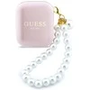 Ausinės Belaidės earphone GUESS TWS Pearl Strap GUE005292 rožinė