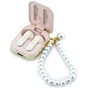 Ausinės Belaidės earphone GUESS TWS Pearl Strap GUE005292 rožinė