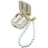 Ausinės Belaidės earphone GUESS TWS Pearl Strap GUE005326 beige