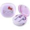 Ausinės TWS Hello Kitty O Glossy Finish violetinės spalvos