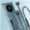 AWEI PC-7T USB-C 1.2m stereo ausinės juodos spalvos
