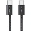 AWEI kabelis CL-219T USB-C į USB-C60W juodos spalvos Apple iPhone 15