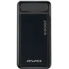 Išorinė baterija Power Bank Awei P6K 5V/2.1A 20000mAh juoda