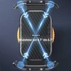 Bicycle Holder 4.7" - 6.7" for AWEI Frame (X29) juodos spalvos