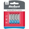 REBEL LR03 šarminės baterijos, 4 vnt. BAT0060B