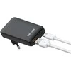 Beline laidinis įkroviklis 1x USB-C + 1x USB 65W juodos spalvos (only head) PD 3.0 + QC 3.0 BLN2CW65